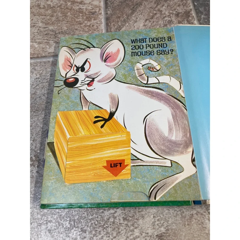 Bennett‎ Cerfs Pop Up Riddles Vintage Childrens Book Random House